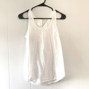 Fat Face Eyelit Tank Top